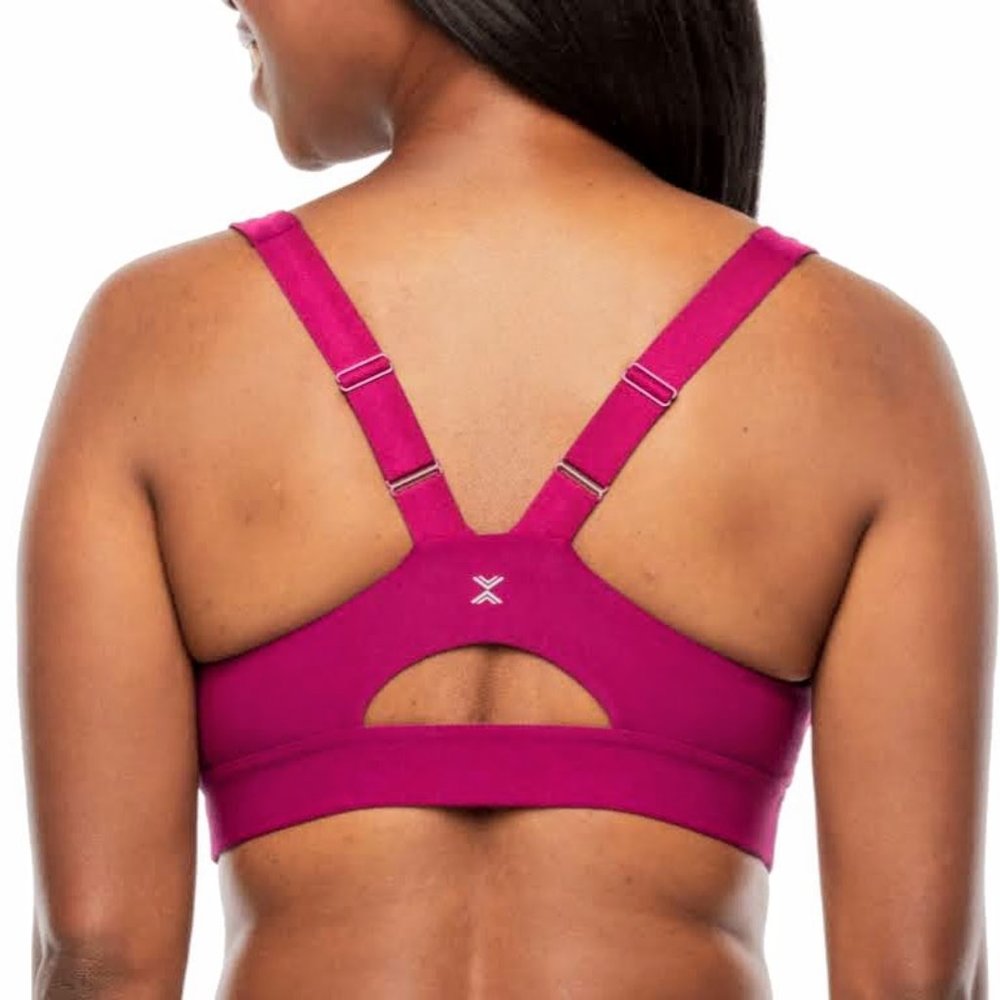 Xersion Move Medium Support Racerback Sports Bra - Picture 3 of 14